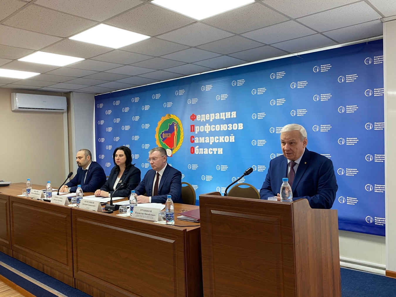 28 марта состоялись заседания Президиума и Совета Федерации профсоюзов Самарской области